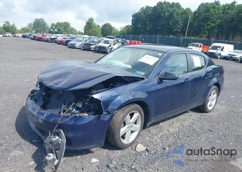 2013 Dodge Avenger Se from USA, damaged, VIN 1C3CDZAB5DN681209